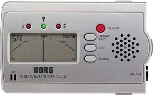 MusicalInstruments: KORG GA30 Guitar & Bass Tuner