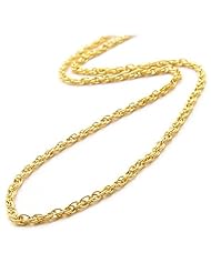 20" Loose Rope Chain in 14K Yellow Gold