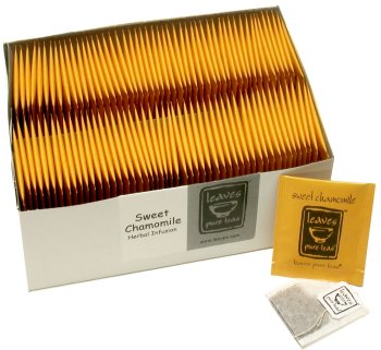 Sweet Chamomile Herbal Hot Tea Bag by China Mist Brands