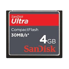 Sandisk CompactFlash (CF) Card Ultra Speicherkarte 4GB