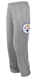 Pittsburgh Steelers Youth Touchdown Fleece Pants By Reebok (M)