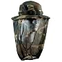 Ultra Force Camo Boonie Hat w/ Camouflage Mosquito Netting