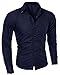 Generic Men's Simple Checkered Button Down Shirt