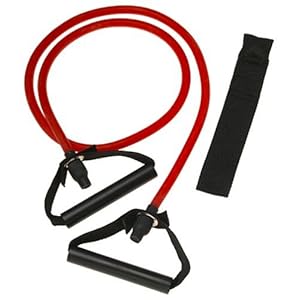SPRI ES501R Xertube Resistance Band with Door Attachment