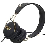 WeSC - Tambourine Golden Headphones in Black