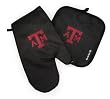 Texas A&M Mitt Potholder Set Aggies Logo for Kitchen Tailgating or Barbecue Pot Holder College NCAA Licensed Kitchen Tailgating Accessories make Great Unique GIFT IDEAS for HIM or HER, College Students Fans Men Ladies Woman Women