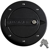 Defenderworx H2PPB08030 Black Locking Fuel Door for Hummer H2