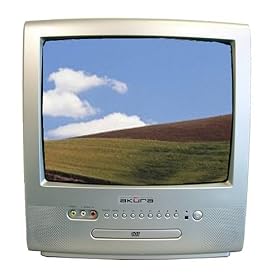Akura AODV151R-S - 14" TV With Multi-Region DVD Combi