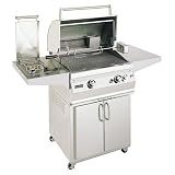 Fire Magic Custom II Gas Grill W/ Rotiss And Single Side Burner NG