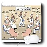Londons Times Famous People Places Books Cartoons - Popeye s Identity Crisis - Mouse Pads