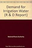 Demand for irrigation water