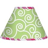 Pink and Green Olivia Lamp Shade by Sweet Jojo Designs