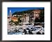 Boats in Harbour, Hvar, Croatia Framed Art Poster Print by Wayne Walton, 22x18
