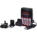  : Sunpak ACC-M1075-01 2-Hour Travel Charger with 4 NiMH AA Batteries