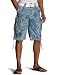 Jet Lag Men's Costa Cs Zipper Cargo Short With Web Belt,Baby Blue,32
