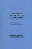 Ordinary Differential Equations