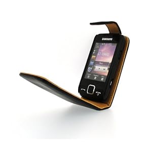 Nexxus Leather Flip Case for Samsung S5600 Preston