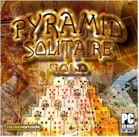New Casualarcade Games Pyramid Solitaire Gold OS Windows 98 Me Xp Classic Turbo Game Modes