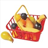 Guidecraft PlayMarket Basket with Fruits
