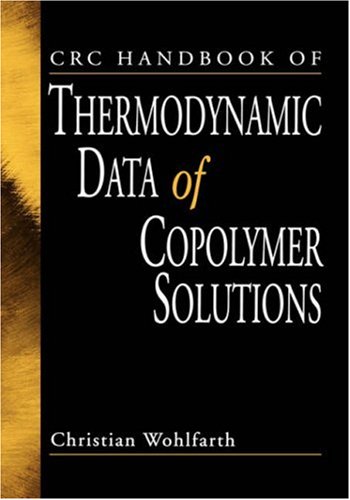 Handbook of Thermodynamic Data of Copolymer Solutions