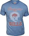 Junk Food Football Buffalo Bills Script Vintage Blueberry Men's T-shirt Tee