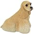 Cocker Spaniel (Buff/blonde) Figurine, Apprx 7 Inches (K-9 Kreations Dog Sculpture)