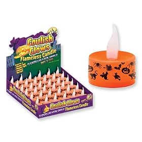 Goulish Glows Halloween Flameless Candle