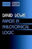 Papers in Philosophical Logic (Cambridge Studies in Philosophy): v. 1 (Cambridge Studies in Philosophy)