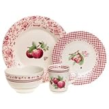 Pfaltzgraff Delicious 16-Piece Dinnerware Set, Service for 4