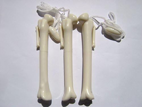 Thinkmax Creative Stationery Cute Bone Ball Pen Mixed Color,Twenty-Four pcs,Color Random