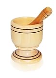 Imusa Jumbo Wood Mortar with Pestle