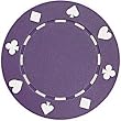 100 Suited Poker Chips - Purple