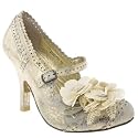 Irregular Choice Cortesan Floral Bar Court