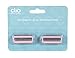 Clio Designs Refill Blades for All Clio 3800 Series Shavers (2 Packs of 2)