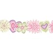 Flower Power Wall Border- Lavender(5 yards)