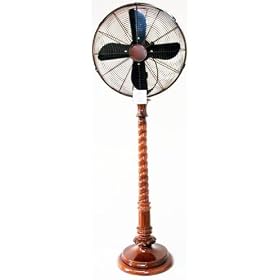 Deco Breeze DBF0426 Raleigh 16-Inch Floor-Standing Fan by Global Product Resources - Deco Breeze
