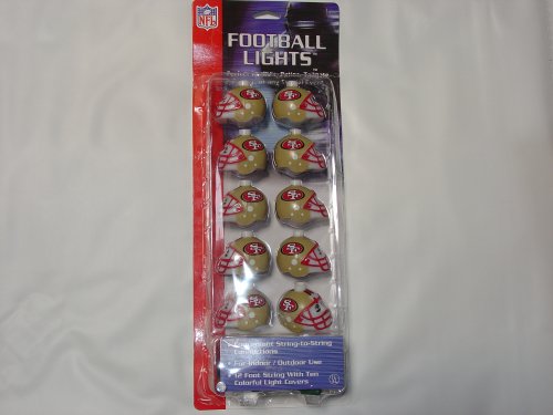 San Francisco 49ers NFL Tailgate Party / Christmas Lights