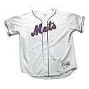 New York Mets MLB Replica Team Jersey (Alternate Home White) (Medium)