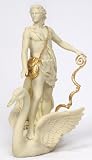 Greek Apollo Riding Swan Statue God Of Music Figure