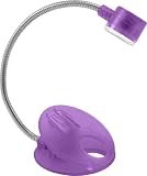 Flex Neck Reading Light (Translucent Plum)