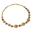 Sita's Choice Wood Beaded Collar Necklace