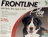6 MONTH Frontline PLUS Red for Dogs 89 132 lbs 6 MONTH Frontline PLUS Red for Dogs 89-132 lbs