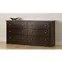 Fremont 6 Drawer Dresser - Brown