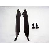 COWLENDS CE-2 - Wiper Cowling Rubber End Pieces for Ford F-150 / Lincoln Mark LT - Driver and Passenger Side; Includes Retaining pins