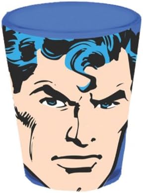 DC Comics Superman Face Image Shot Glass