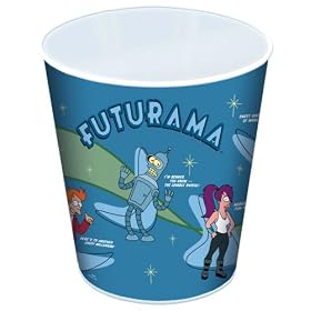 Futurama Collectible Tin Waste Basket