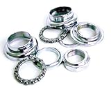 Tioga Beartrap II Headset 1 Threaded Chrome BMX.