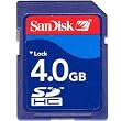 SanDisk 4.0GB Standard Secure Digital (SDHC) Memory Card