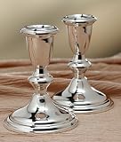 Sterling Silver Candlesticks 4-1/4 614P-E