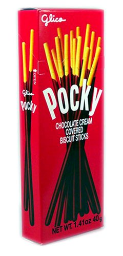 Glico Pocky Chocolate Biscuit Sticks 1.41 Oz by Glico
